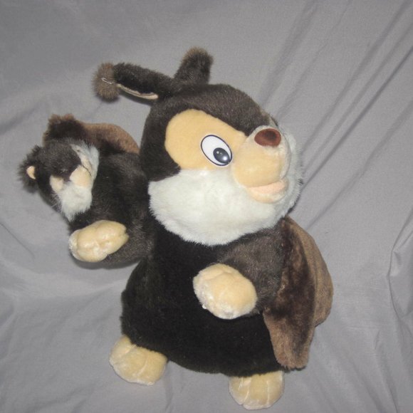 TONYTOY SQUIRREL MAMA AND BABY PLUSH - Picture 1 of 6